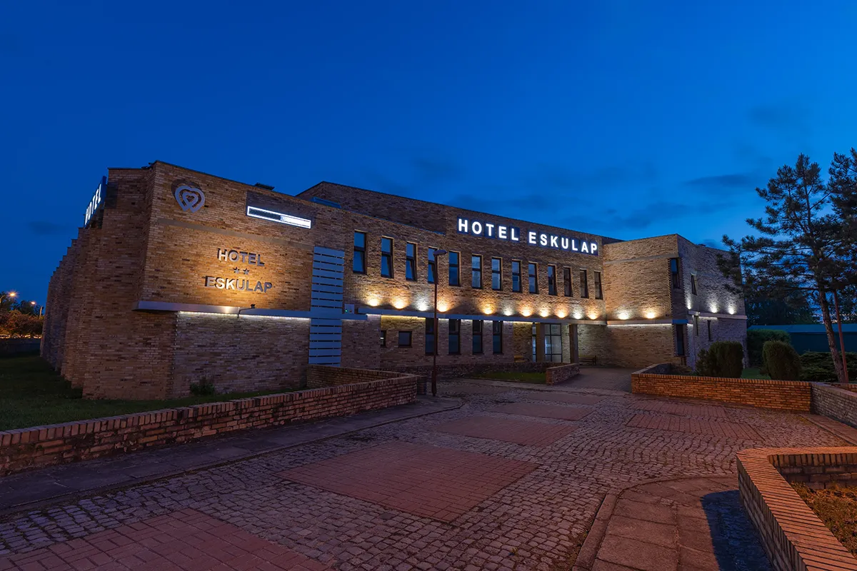 Hotel Eskulap Łódź Demokratyczna - ekspresowe zdjęcia nieruchomości Łódź Widzew