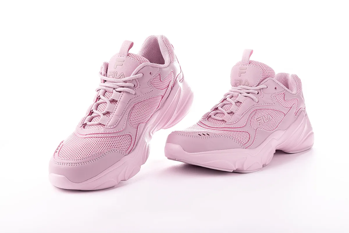 Packshot - buty fila damskie różowe sportowe - zdjęcia na allegro Łódź